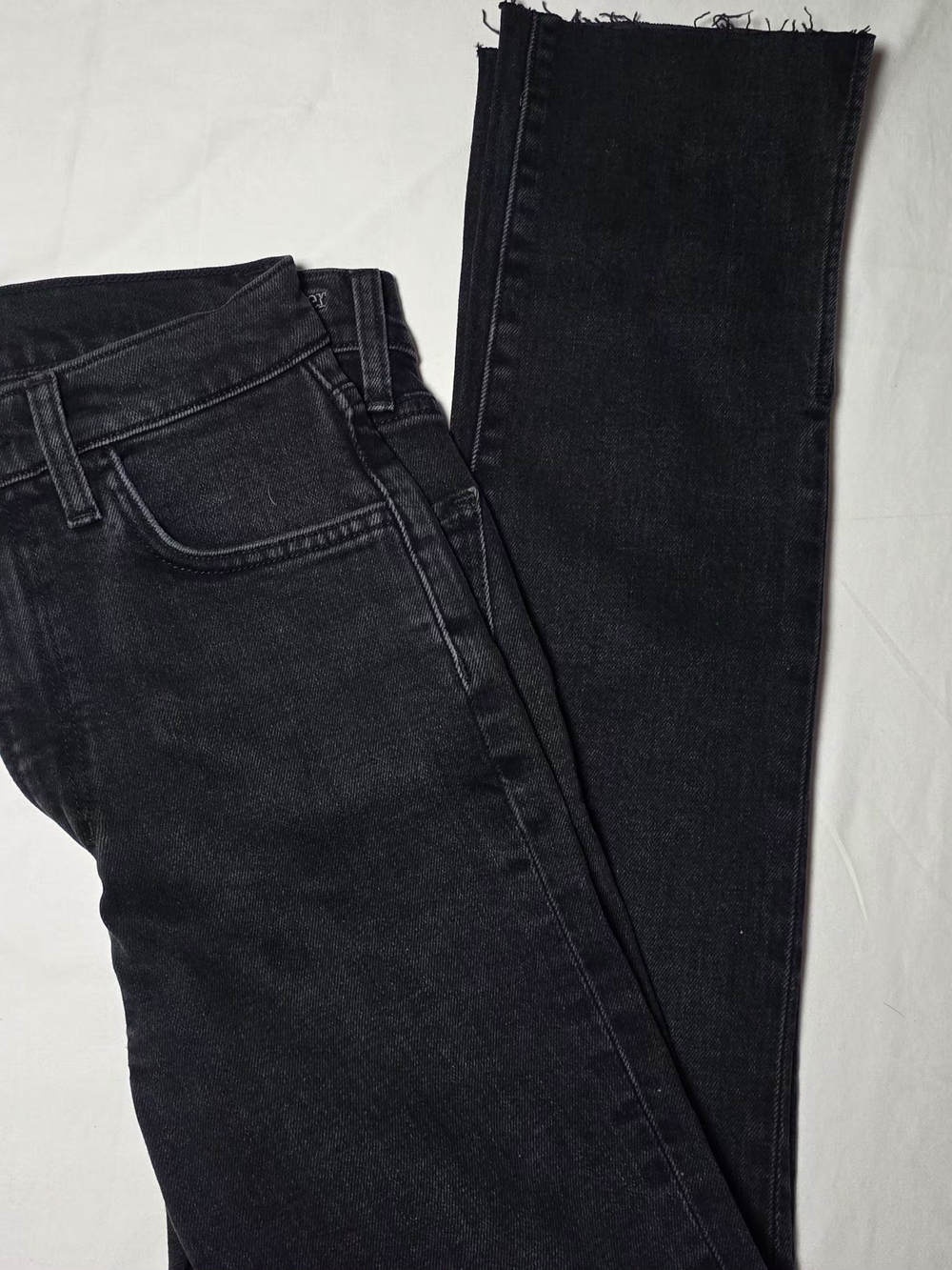 Favorite Daughter Womens Bootcut W/slit On Sides SZ 26 in Washed Black
